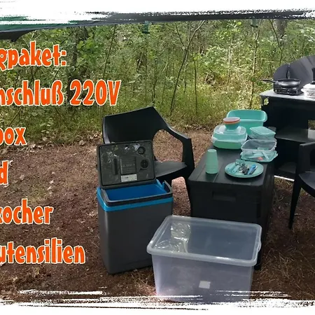 럭셔리텐트 Ddr Kult Steilwandzelt Pouch Direkt Am