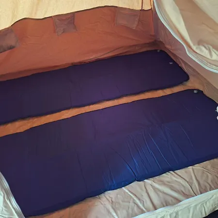 Campismo de Luxo Ddr Kult Steilwandzelt Pouch Direkt Am